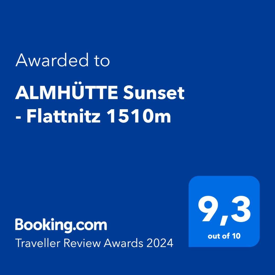 Willa Almhuette Sunset - Flattnitz 1510M Zewnętrze zdjęcie